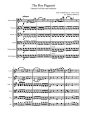 Boy Paganini - Fantasia for Violin and String Orchestra